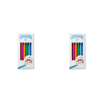 12pc Djeco Gel Pens Coloured Fine Tip/Point Kids/Children 5y+
