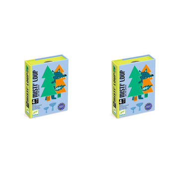 2PK Djeco Mystery Wolf Pairs Matching Card Game Kids 4y+