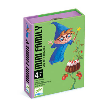 Djeco Mini Family Card Game Kids/Children Strategy Fun Play 4y+