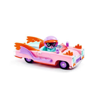 Djeco Pink Lady Crazy Motors Kids Miniature Toy Car 3y+/8x4x3cm Pink/Purple