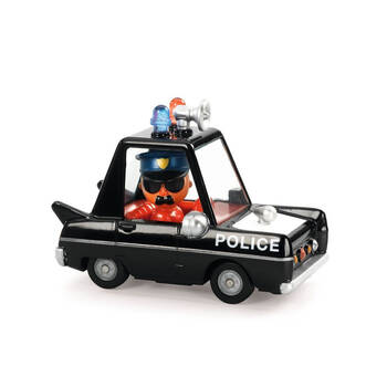 Djeco Police Crazy Motors 4x7cm Kids/Children Play Toy 3y+
