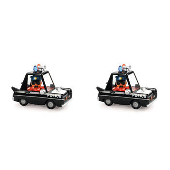 2PK Djeco Police Crazy Motors 4x7cm Kids/Children Play Toy 3y+