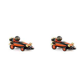 2PK Djeco Dragon Fire Crazy Motors 5x9cm Kids Play Toy 3y+