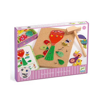 Djeco Garden Tap Tap 30x23cm Kids Educational Play Toy 4y+