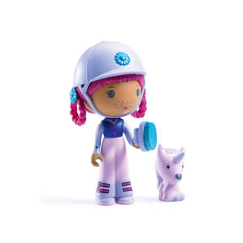 Djeco Joe & Gala Tinyly Figurines 10x12cm Kids Play Toy 4y+