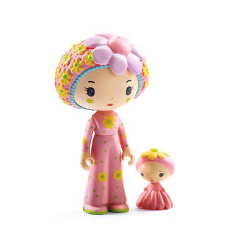 Djeco Rose Tinyroom Tinyly Figurines 7x10cm Kids Play Toy 4y+