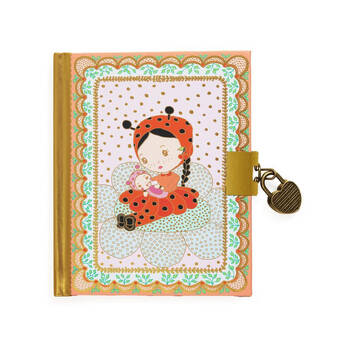 Djeco Tinyly Minico Secret Notebook Kids Writing Stationery 4y+