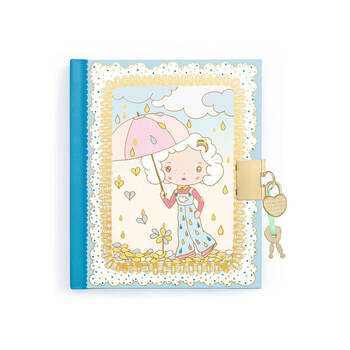 Djeco Tinyly Prunelle Secret Notebook Kids Writing Stationery 4y+