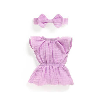 Djeco Lovely Doll Outfit Violette Dress & Ribbon 3y+