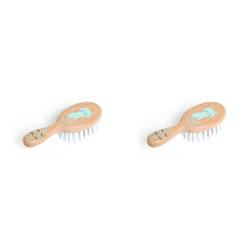 2PK Djeco 11cm Lovely Doll Hair Brush Pretend Play Accessory 3y+