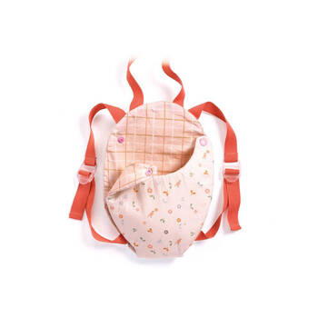 Djeco Baby Doll Carrier Pretend Play Accessory 3y+ Lavender