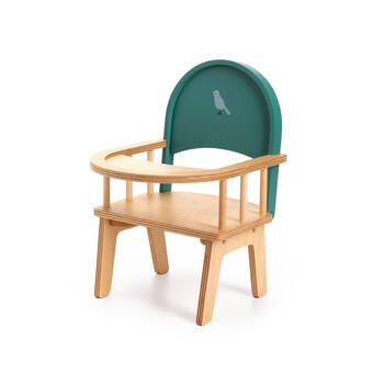Djeco 28cm Baby Doll High Chair Pretend Play Accessory 2y+