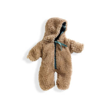 Djeco Winter Doll's Onesie Jumpsuit w/ Zipper 2y+ Brown