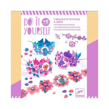 Djeco Do It Yourself Best Friends Bracelets Kids Activity Crafting Kit 5y+