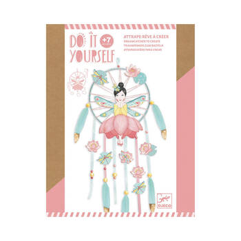 Djeco Do It Yourself Lotus Fairy Dreamcatcher Kids DIY Kit 7y+
