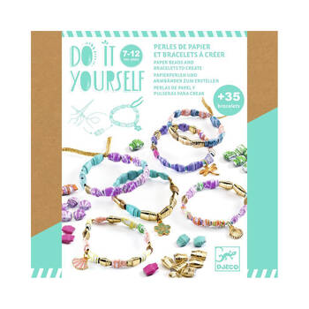 Djeco Do It Yourself Chic & Golden Bracelets Kids DIY Creative Kit 7y+
