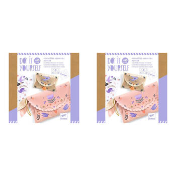 2PK Djeco Do It Yourself Sweet Fashionista Kids DIY Creative Kit 6y+