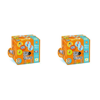 60pc Djeco Jungle Memory Game Kids Educational Play 3y+
