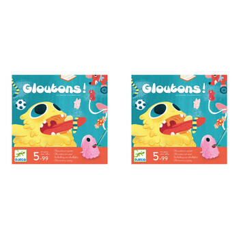 2PK Djeco Glouton Game Kids/Children Interactive Play 5y+