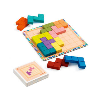 Djeco Polyssimo Sologic Kids Board Game w/ 30 Challenges 7y+
