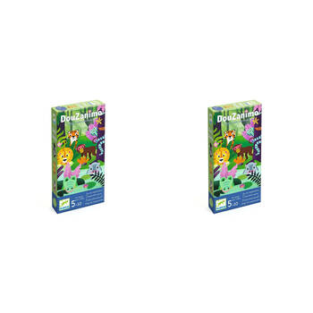 2PK Djeco Douzanimo Kids Educational Cooperation Game 5y+