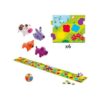 Djeco Little Circuit Toddler Game Interactive Play 2.5y+