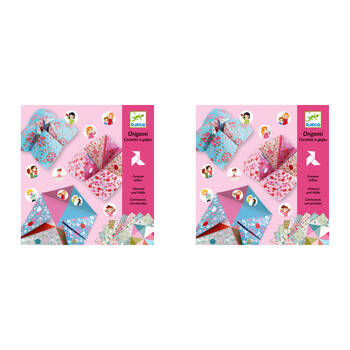 2PK Djeco Fortune Tellers Origami Kids Art/Craft Activity Kit 6y+