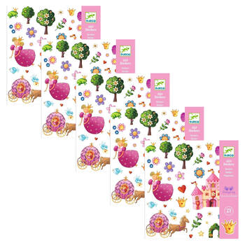 800pc Djeco Princess Marguerite Stickers Kids/Children 3y+