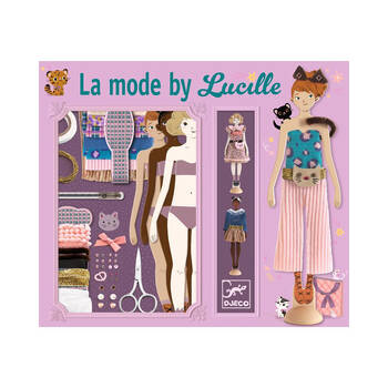 Djeco Fashion By Lucille Workshop DIY Sewing Art/Craft Kit 7y+