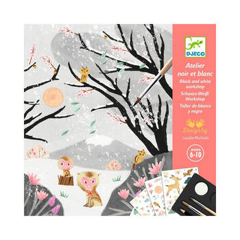Djeco The Last Snowfall Workshop Kids Creative Craft Kit 6y+