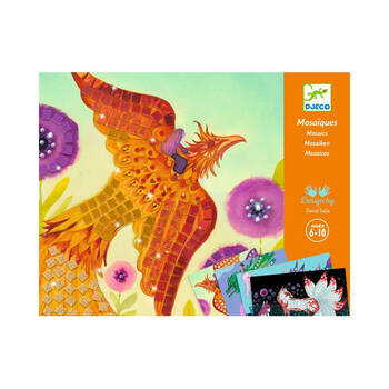 Djeco Mythical Creatures Collage Mosaic Kids DIY Creative Craft Kit Set 6y+