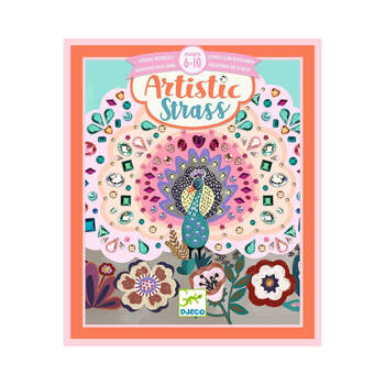 Djeco Wild Beauty Artistic Strass Kids DIY Creative Craft Kit 6y+