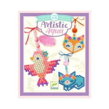 Djeco Plastic Country Charm Artistic Aqua Kids Craft Kit Set 6y+