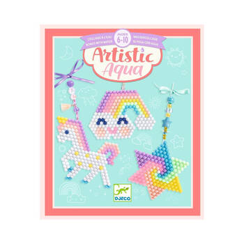Djeco Rainbow Artistic Aqua Kids DIY Art/Craft Kit 6y+