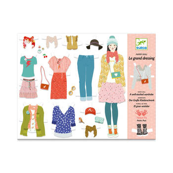 Djeco One Big Dressing Room Kids Crafts/Art Set 7y+