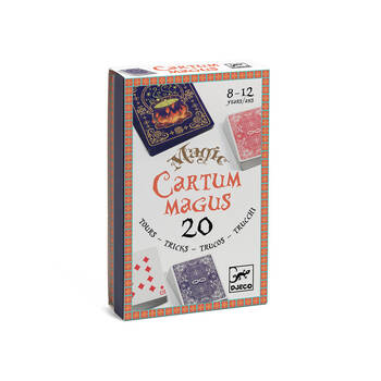 Djeco 20 Magic Tricks Kids/Children 14x5cm Card Game Set 8y+