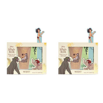 2x 2pc Disney The Jungle Book Scented Hand Care Duo Set 75ml Prickly Pear