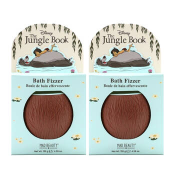 2PK Disney The Jungle Book Tropical Scented Bathtub Fizzer 130g Coconut