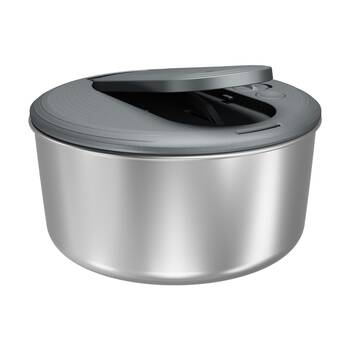 Zyliss Swift Dry Stainless Steel Salad Spinner/Strainer Kitchen Gadget Small