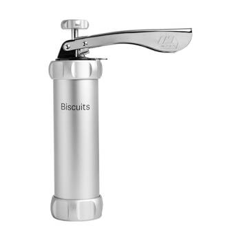 Marcato Aluminium Classic Biscuit Press Premium W/ 20 Dies Silver
