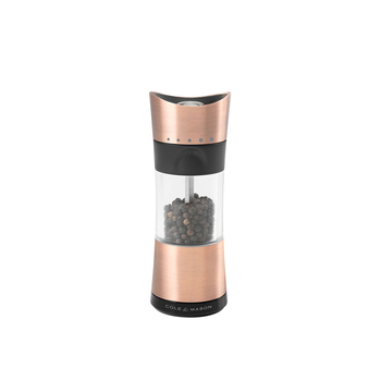 Cole & Mason Inverta Horsham Stainless Steel Pepper Mill - Copper