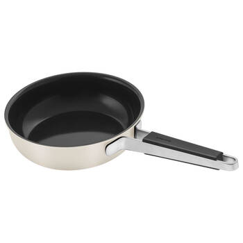 Zwilling Pure Ceramic Frypan Stainless Steel Non-Stick Coating 20cm Ivory