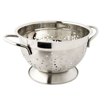 Cuisena 24cm Stainless Steel Colander w/ Handle - Silver