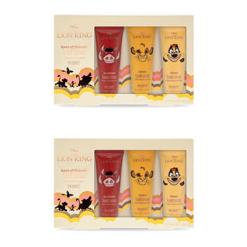 2PK Disney Lion King Hand Cream Trio Watermelon/Pineapple & Lime/Mango Papaya