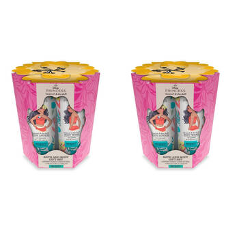 2PK Disney Moana Scented Body Trio Gift Set 200ml Coconut & Seasalt