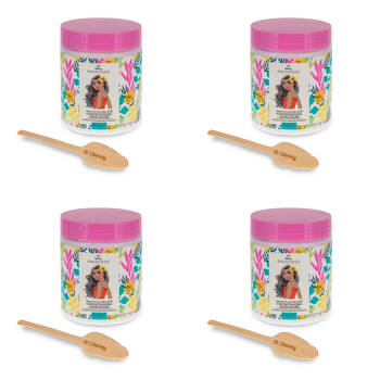 4PK Disney Moana Shea Butter and Algae Extract Hair Mask 250ml Coconut & Seasalt