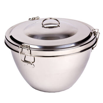 Daily Bake 2L Stainless Steel Pudding Steamer w/ Lid - Silver