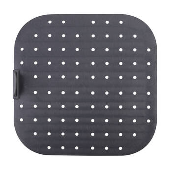 Daily Bake Silicone Square Air Fryer Liner 22cm - Charcoal