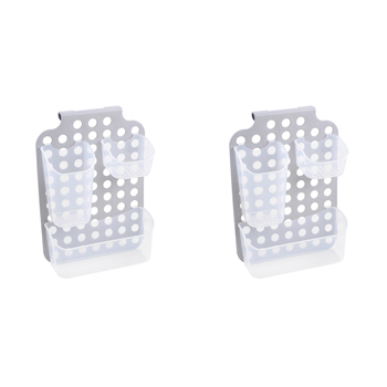 2PK Madesmart Hang-It Cabinet Door Home Organiser Grey