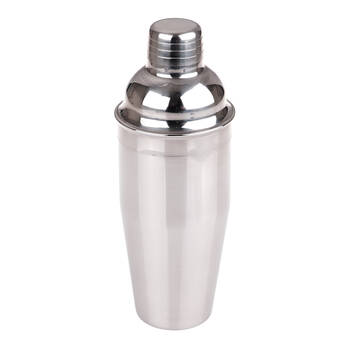 Bartender Stainless Steel Cocktail Shaker 700ml - Silver